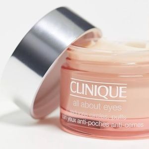 Clinique All About Eyes Reduces circles puffs Eye Cream, Full size Unbox